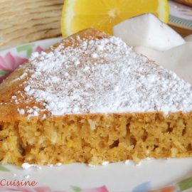 Skillet Coconut Lemon Cake