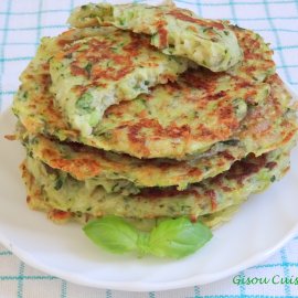 Galettes de Courgettes légères