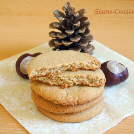 Biscuits sablés à la Châtaigne