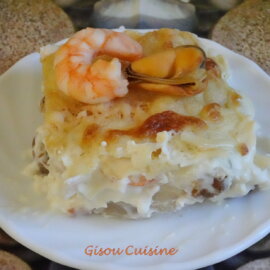 Gratin de fruits de mer