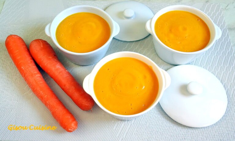 Velouté de Carottes au cumin et curry | Gisou Cuisine