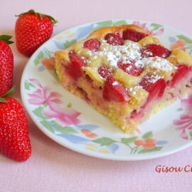 Strawberry and Lemon Cake