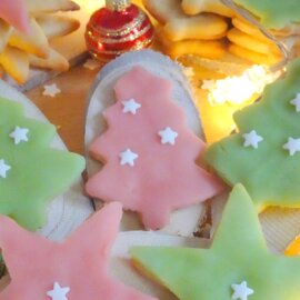 Biscuits de Noël à la pâte d’Amande