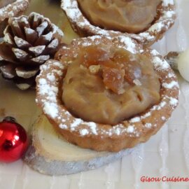 Tartelettes Châtaigne et crème de Marron