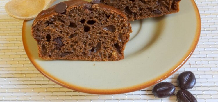 gâteau café et pépites de chocolat