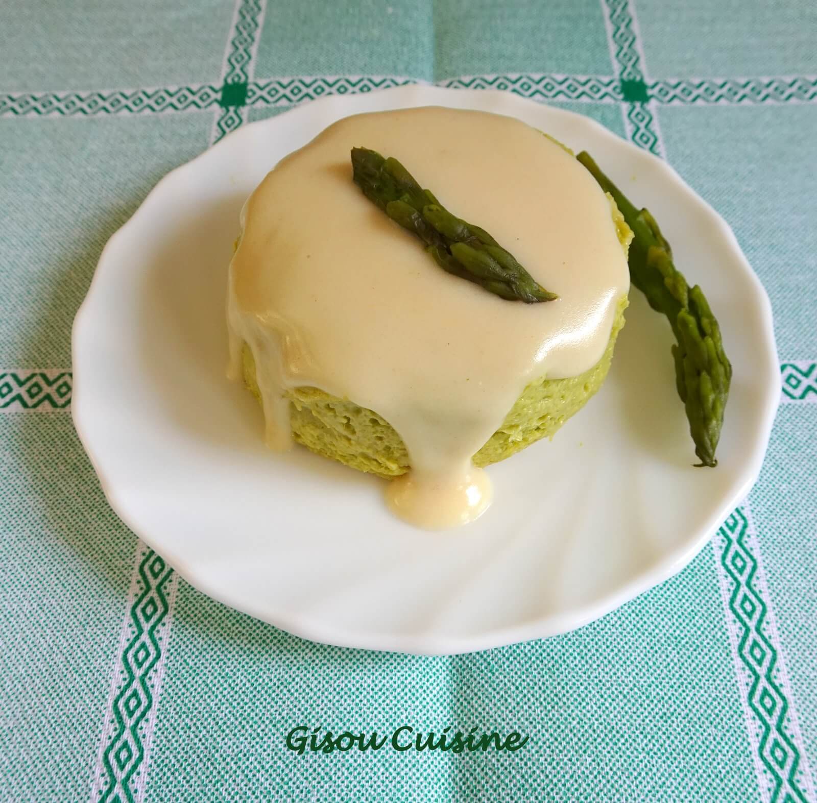 flan asperge parmesan