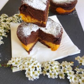 Petits gâteaux fondants à la Patate douce et Chocolat