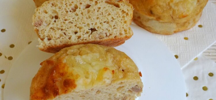 petits gâteaux thon et mozarella