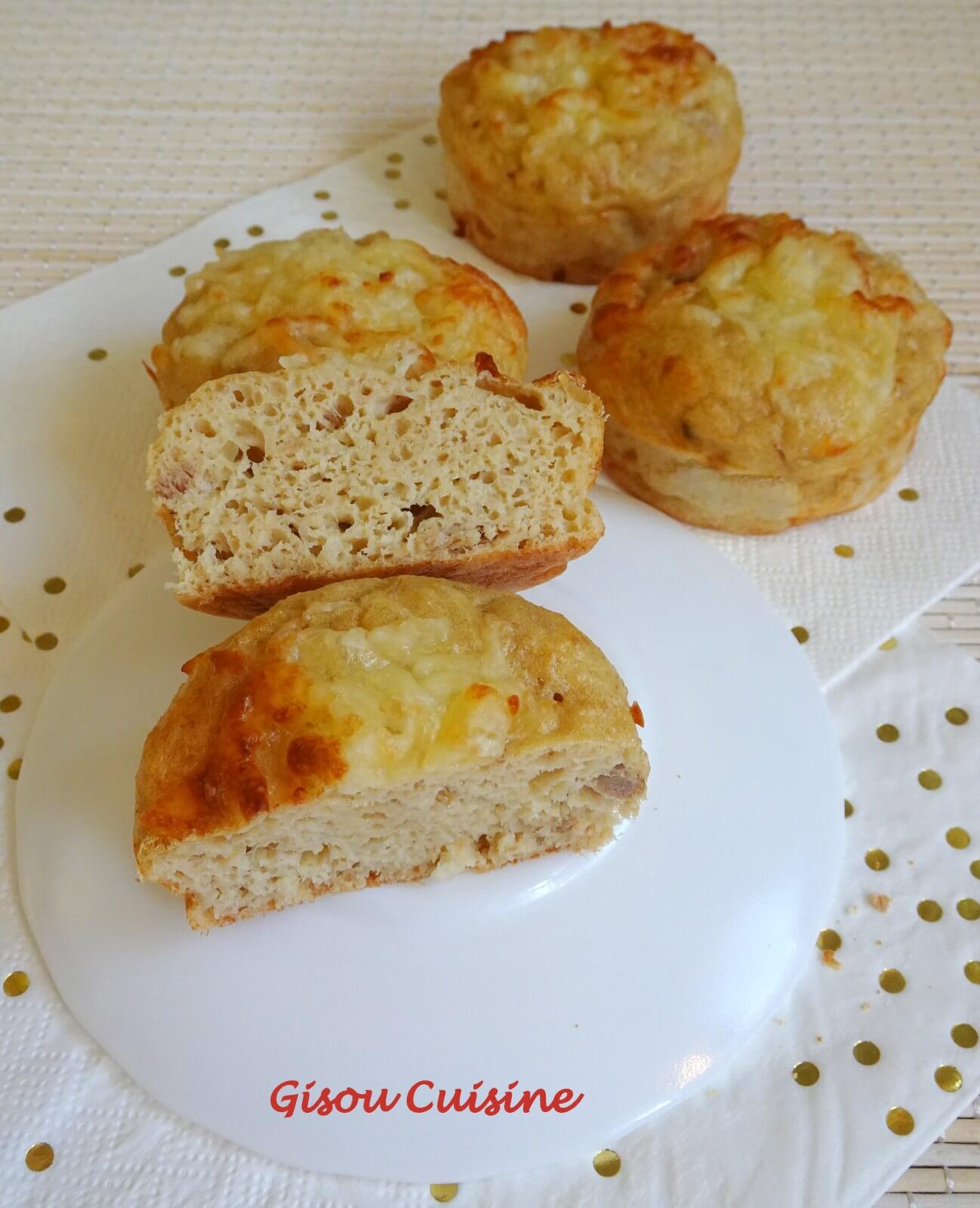 petits gâteaux thon et mozarella