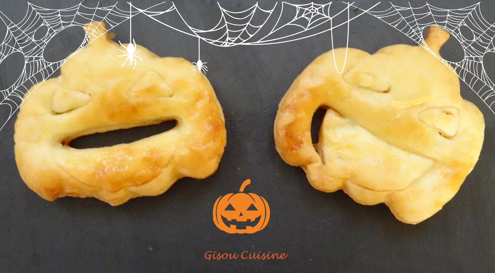 Citrouille halloween pâte feuilletée