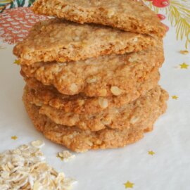 Biscuits aux flocons d’avoine goût spéculoos Biscuits aux flocons d’avoine goût spéculoos