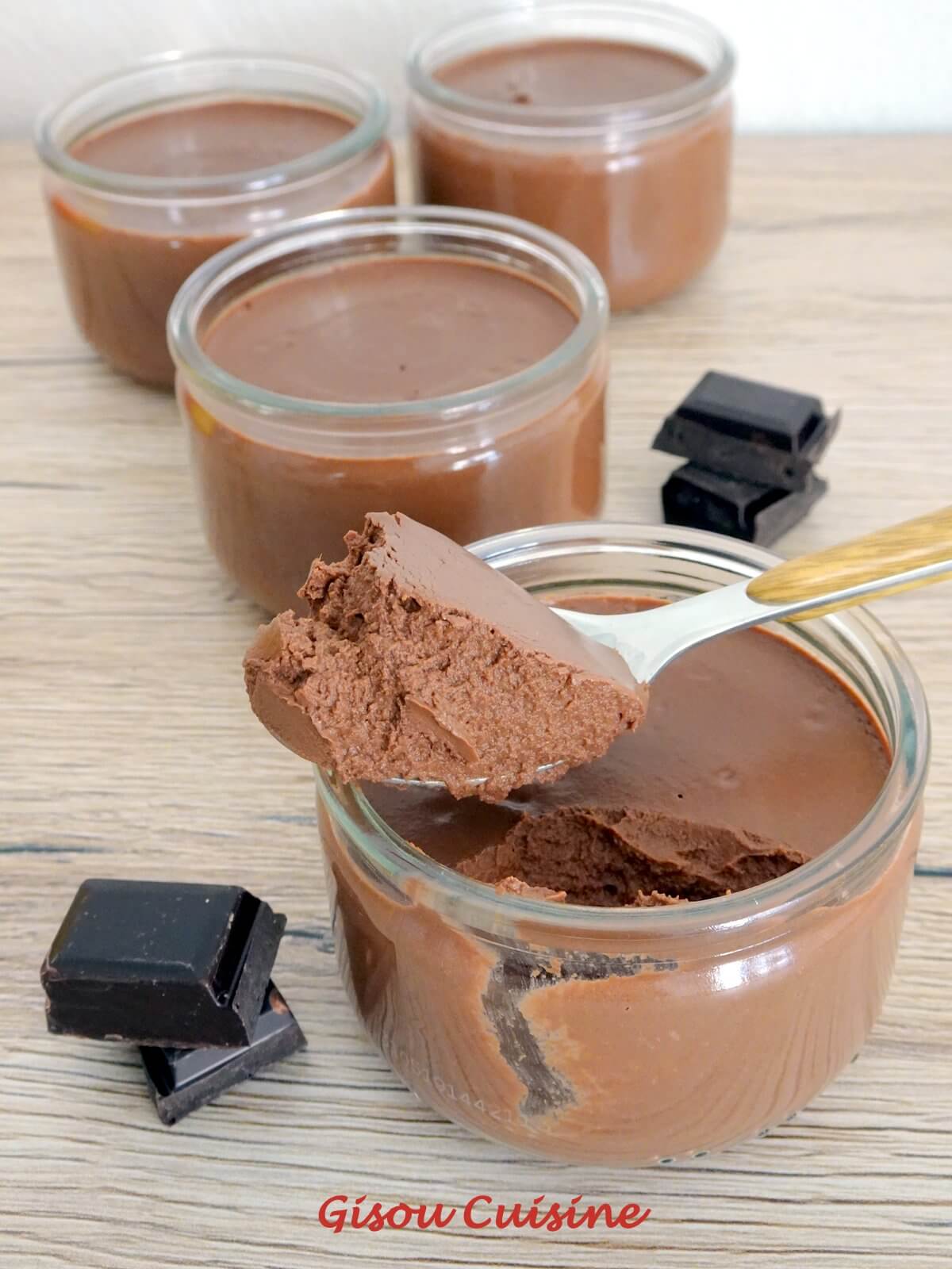 Crème pommes et chocolat