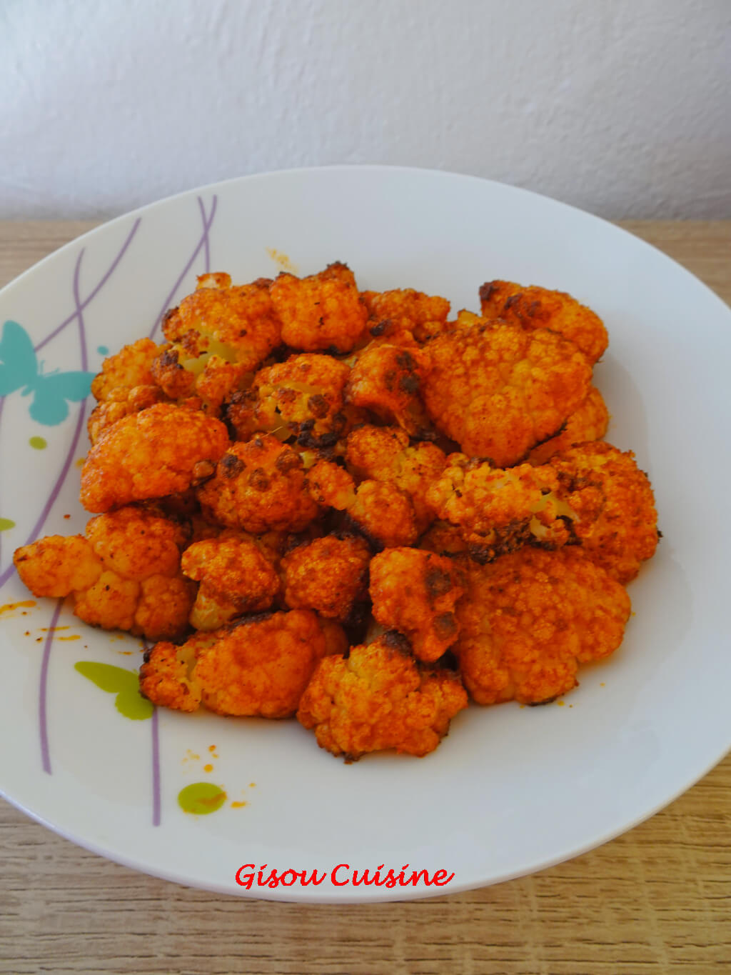 Chou-fleur aux épices