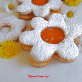 Biscuits fleurs de printemps