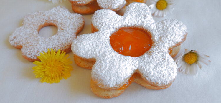 Biscuits fleurs de printemps
