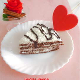 Gâteau Cacao et crème de Coco