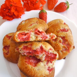 Biscuits moelleux aux Fraises